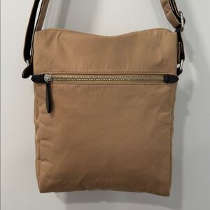 Vera Bradley Midtown Hipster Shoulder Crossbody Bag khaki paisley LIKE NEW